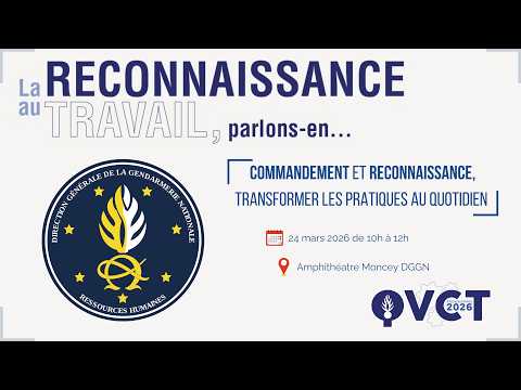 Conférence 24 mars 2026 - Commandement et reconnaissance, transformer les pratiques au quotidien