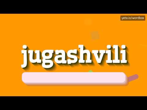 JUGASHVILI - HOW TO PRONOUNCE IT!?