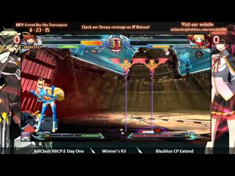 AniClash Day One: BBCP: Extend - Winner's R3 - OmniSScythe (Makoto) vs RurouniSaiya-jin (Rachel)