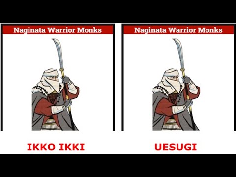 Total War: SHOGUN 2 1vs1: Naginata Warrior Monks (Ikko Ikki vs Uesugi)