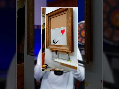 The Painting That Shredded Itself 👀