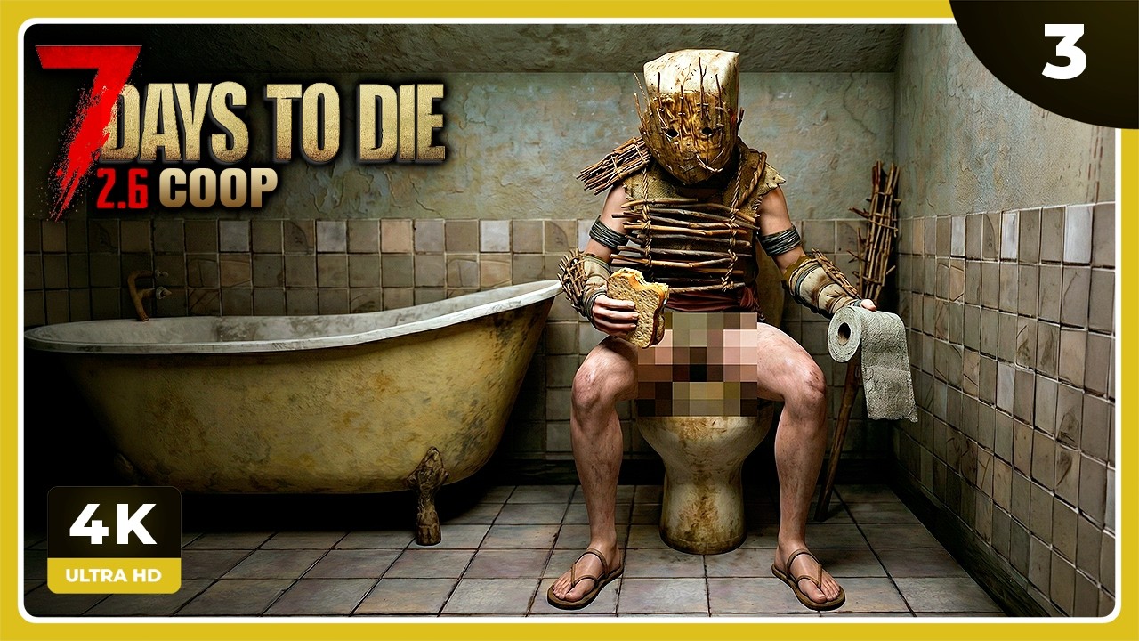 7D2D #3 | TENEMOS DISENTERÍA | 7 DAYS TO DIE Gameplay Español