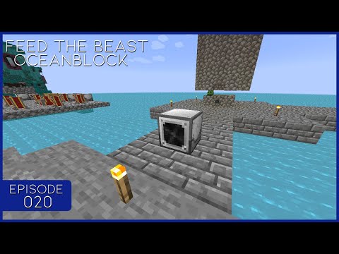 Feed The Beast Oceanblock EP20 - Mob Slaughtering