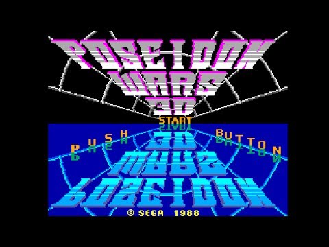 Poseidon Wars 3-D Master System