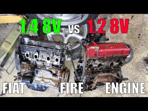 1.2 8V and 1.4 8V Fiat FIRE Engine Comparison (Punto mk2 188 vs Grande Punto mk3 199)