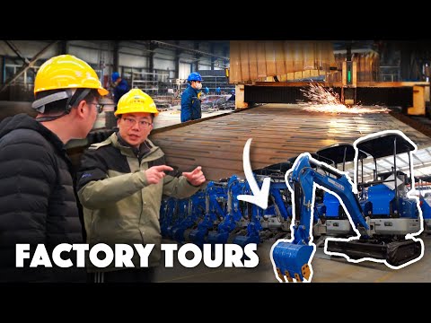 Chinese Mini Excavator Production: A Close Look INSIDE the Manufacturing Sites
