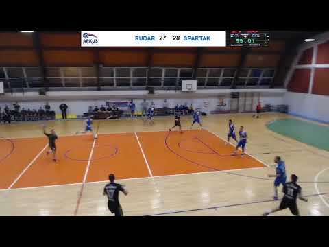 ARKUS liga 21. kolo / RK Rudar - RK Spartak / 14.03.2020.