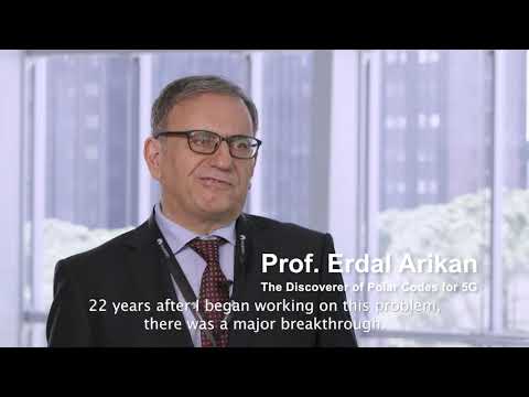 Father of 5G Polar Code  Dr  Arikan EN HD 2018 1'00''