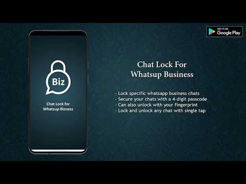 Chat Lock for Whatsup Business