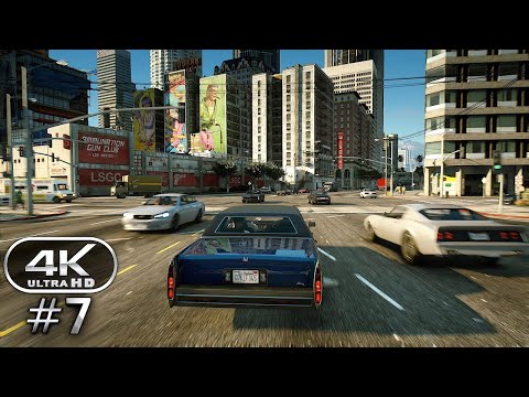 GRAND THEFT AUTO 5 PS5 ENHANCED Walkthrough Gameplay Part 7 - (4K HDR 60FPS) - Without Commentary.RG