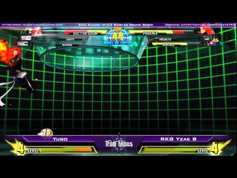 Epic Khaos May MvC3 Singles Round Robin - Yugo vs RKG Yzae B