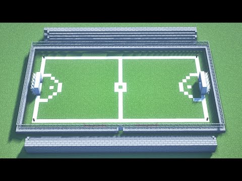 Come fare un campo da Calcio - Minecraft Tutorial