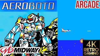 Aeroboto Arcade (Midway 1984) 4k Longplay