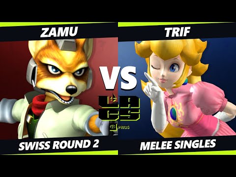 LACS 5 - Trif (Peach) Vs. Zamu (Fox) Smash Melee - SSBM