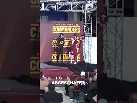 TRUMP GEGEN COMMANDERS-NAMEN: Washingtons Football-Team soll wieder „Redskins“ heißen! #shorts