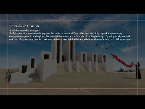 Badgir(Windcatcher) A traditional Sustainable practice