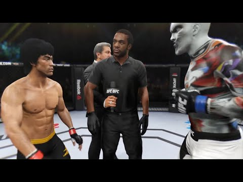 Bruce Lee vs. Fenfir Greyback - EA Sports UFC 2 - Epic Fight