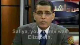 Video of two women Angela Collins and a young Jewish woman whose family members were killed in the 9/11 attacks. If she ha...