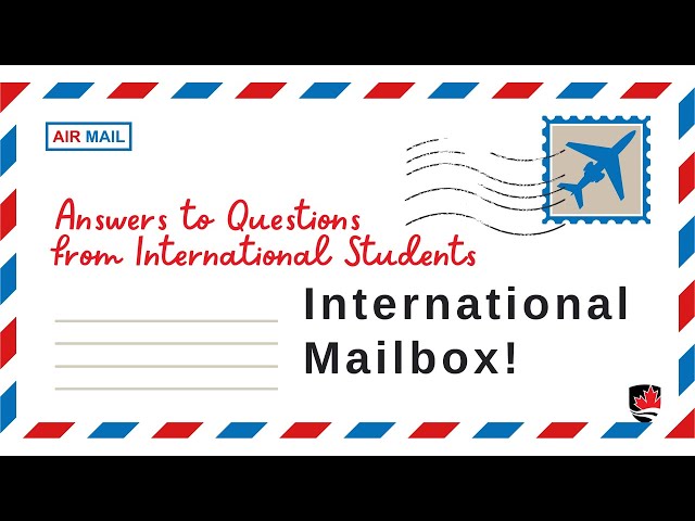 Watch Video: International Mailbox #1 (Undergraduate)