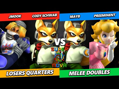Supernova 2024 Losers Quarters - Jmook & Cody Schwab Vs. mayb & Preeminent - Smash Melee - SSBM