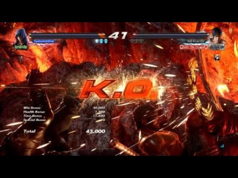 TEKKEN™7 Online Battle Win -296 Jin vs law