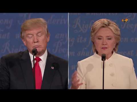 Donald Trumps lögner under sista debatten