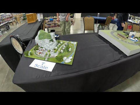2025 National Train Show - Z and T scale layout displays