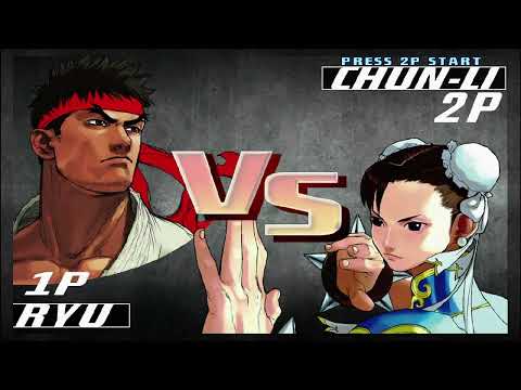 Street Fighter III Third Strike Online Edition (Xbox 360) Arcade Mode as Ryu