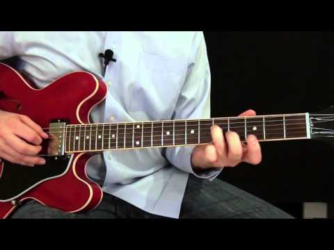 Blues Rhythm Guitar Lesson - Key of E