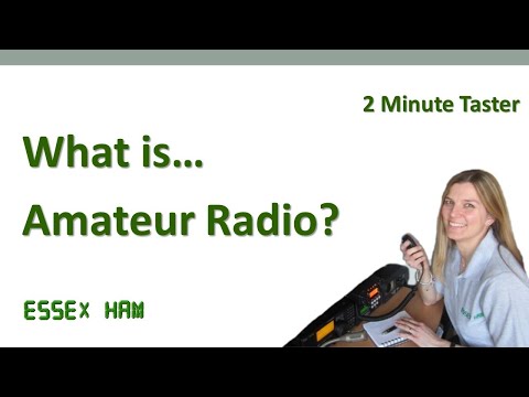 Amateur Radio Two Minute Taster