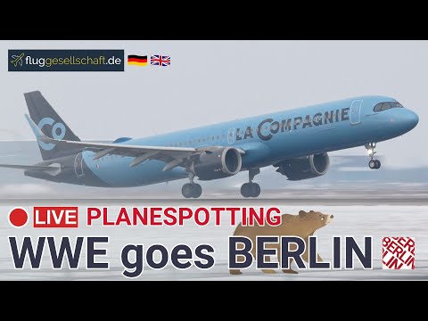 Planespotting LIVE 🐻 Berlin (BER) Flughafen LIVE | Do. 8.1.2026 #livestream