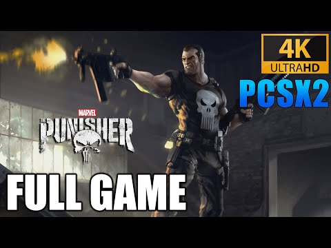 The Punisher HD "Remastered" - Full Game Walkthrough [4K 60FPS UHD] - No Commentary (PCSX2 2023)