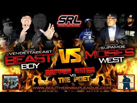 SRL Southern Rap League BEAST BOY vs MOSES WEST Ma