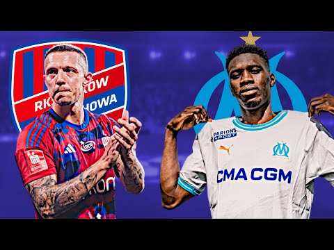 RUNDA PLAY-OFF ELIMINACJI LIGI MISTRZÓW | RAKÓW CZĘSTOCHOWA - OLYMPIQUE MARSYLIA