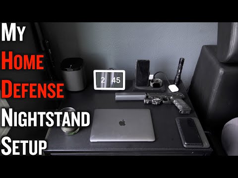 My Home Defense Nightstand Setup