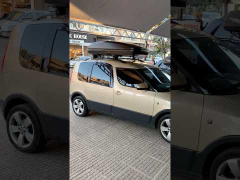 Μπαγκαζιέρα Οροφής FARAD Crub 430 BM (διπλού ανοίγματος) σε Skoda Roomster-thumb-1