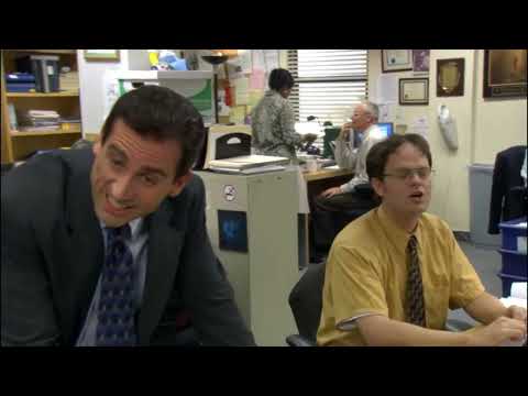Dwight Cried On New Years Watching Armageddon PUNCHES MICHAEL the office