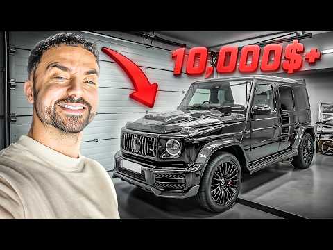METI +10.000€ EM MODIFICAÇÕES NO MEU G-WAGON 😳