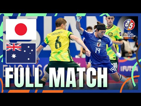 Japan vs Australia | Full Match | AFC Futsal Asian Cup™ 2026 – Group Stage