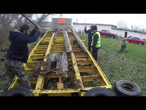 20 ton tilt trailer fix part 1