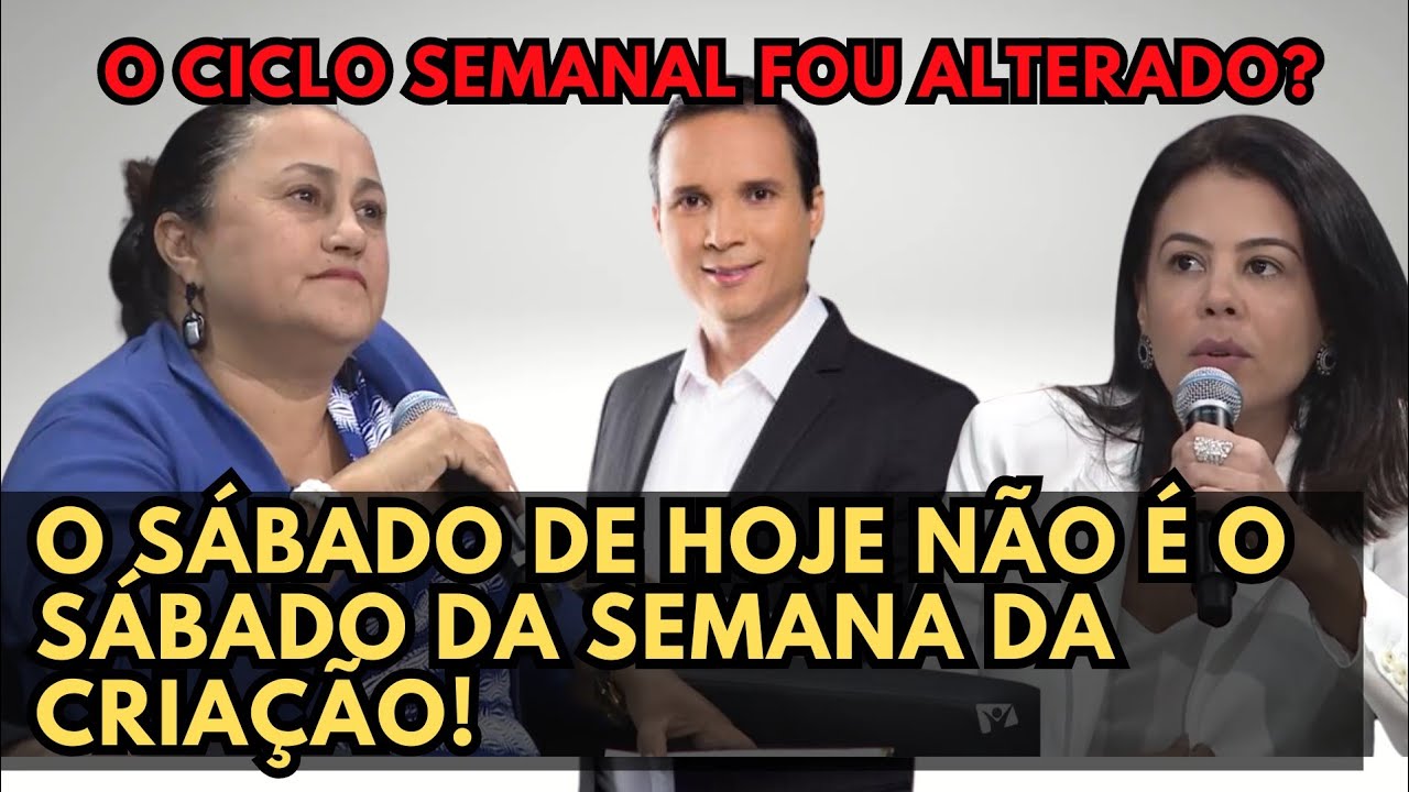 A Semana Foi Mudada? Pr Arilton Responde se o Sábado de Hoje é o mesmo da Bíblia