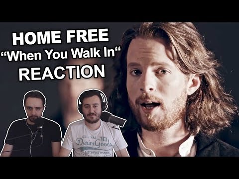 Singers Reaction/Review to "Home Free - When You Walk In"