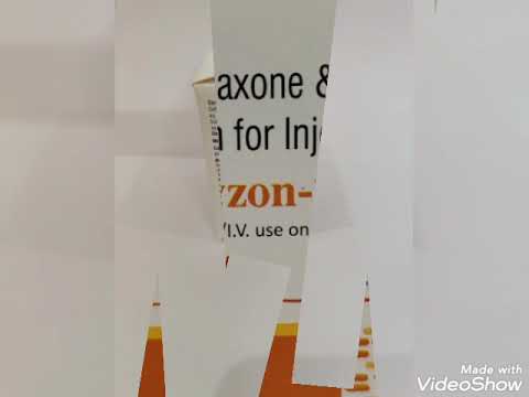 Ceftriaxone & sulbactam injection