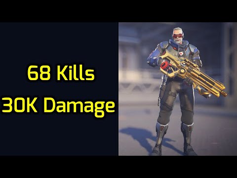 WORLD RECORD SOLDIER GAME? 68 KILLS 30K DAMAGE! | OVERWATCH 2