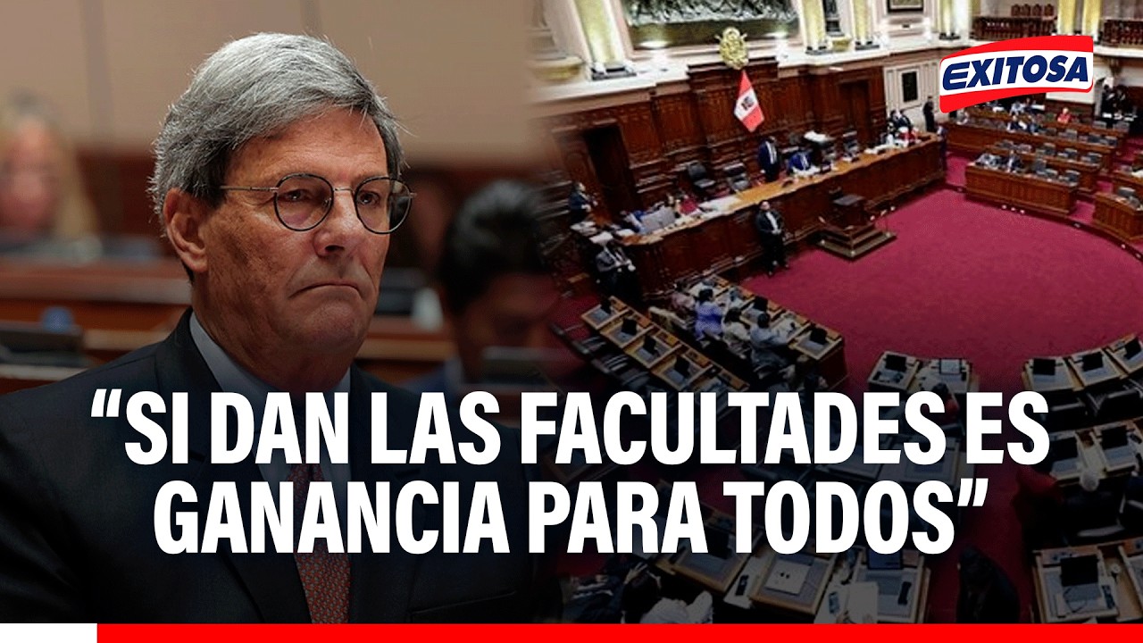 🔴🔵 Otorgar facultades legislativas es una "ganancia para todos", señala ministro Rey