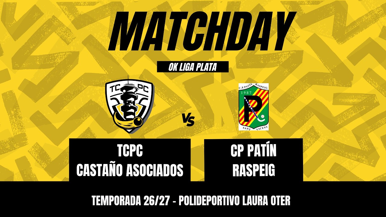 TRES CANTOS  CASTAÑO ASOCIADOS vs CLUB PROMOCIÓN PATÍN RASPEIG