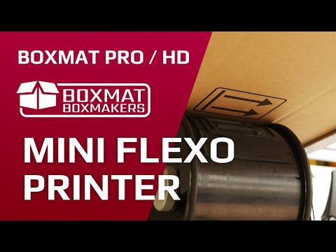 Small Printer for Corrugated Boxes