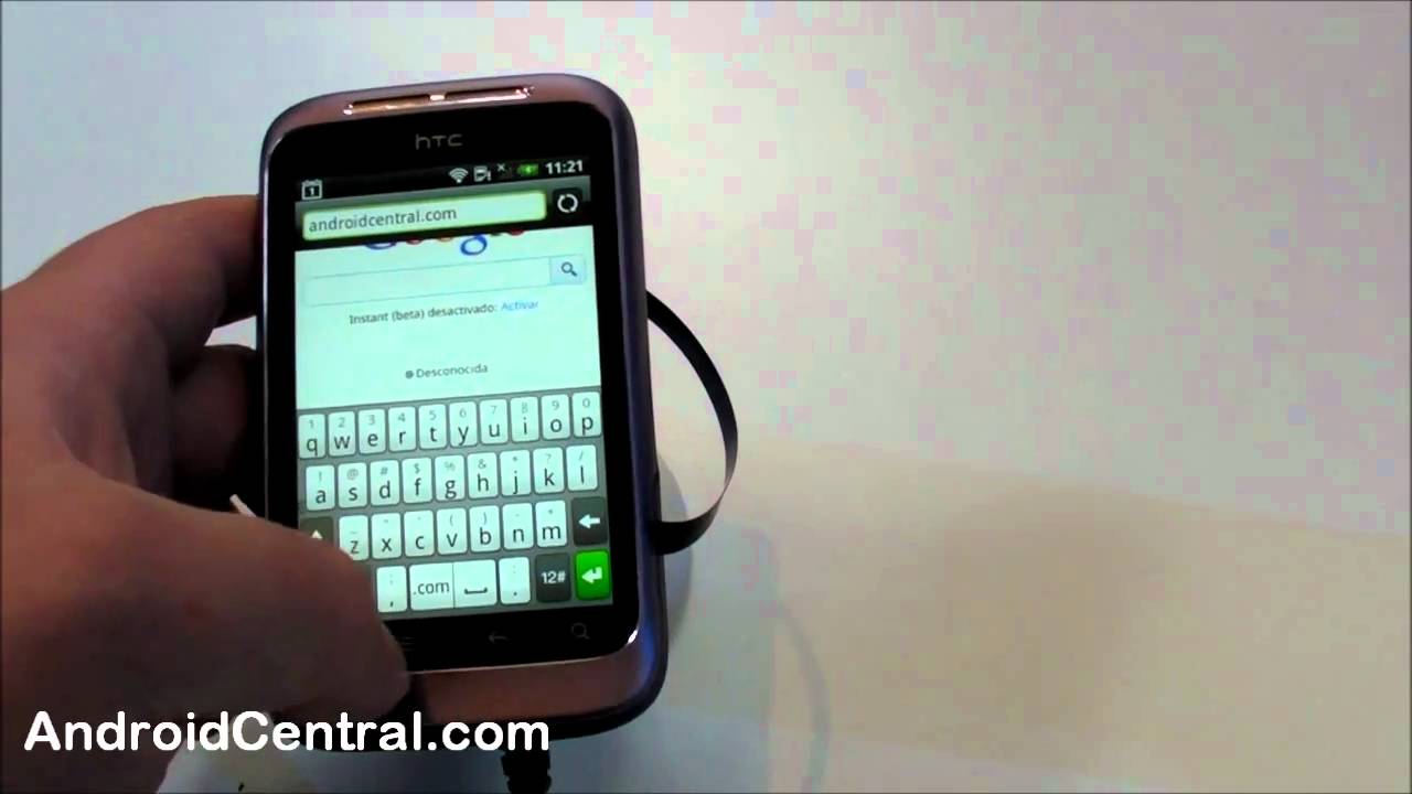 HTC Wildfire S hands-on - YouTube