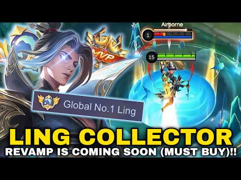 LING COLLECTOR REVAMP IS COMING SOON!! | LING FASTHAND GAMEPLAY USING COLLECTOR SKIN AGAINST COUPLE