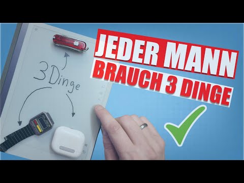 The perfect gift for men – 3 things that will last a lifetime! #minimalist